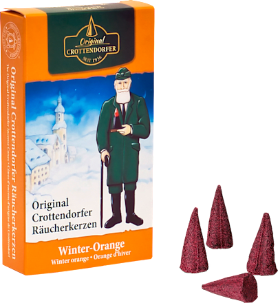 Räucherkerzen, Winterorange Dekorieren & Einrichten