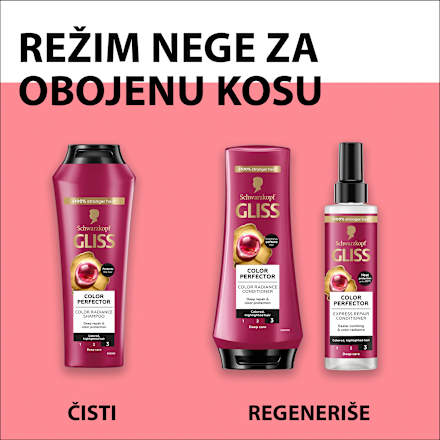 Color Perfector - regenerator u spreju  Schwarzkopf GLISS