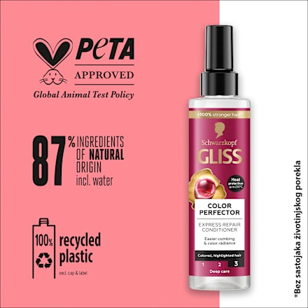 Color Perfector - regenerator u spreju  Schwarzkopf GLISS