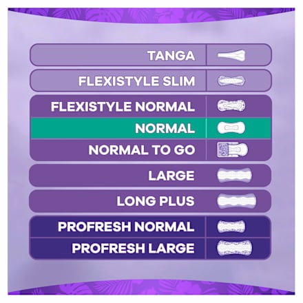 dailies Fresh & Protect Slipeinlagen Normal always