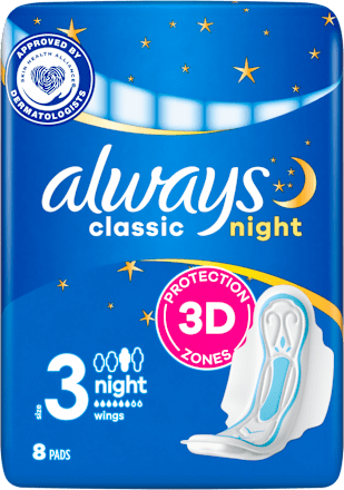 vložky Classic Night always