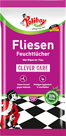 Feuchte Bodentücher Fliesen Poliboy