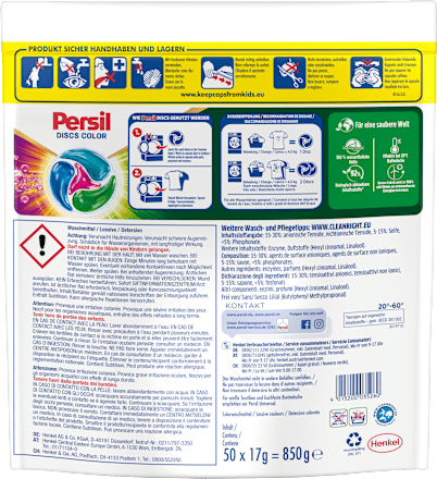 Colorwaschmittel Discs Persil