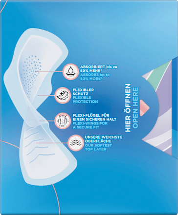 Binden mit Flügeln Infinity flex protect Normal always