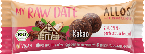 My Raw Date Kakao, vegan ALLOS
