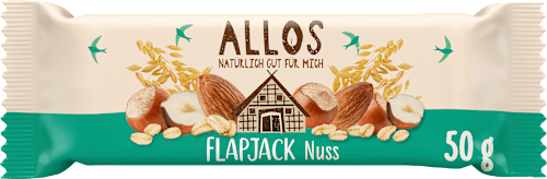 Müsliriegel Flapjack Nuss ALLOS