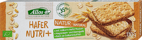 Hafer Nutri+ Haferkekse ALLOS