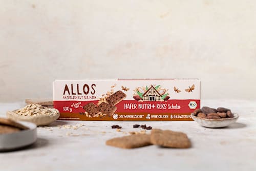 Haferkekse Nutri+ Schoko ALLOS