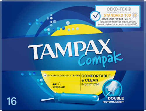 Compak tampony s aplikátorem Regular  Tampax