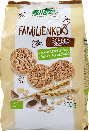 Familien Keks Vollkorn Schoko ALLOS