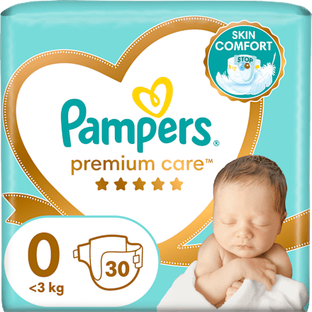pleny Newborn, velikost 0 Pampers Premium Care