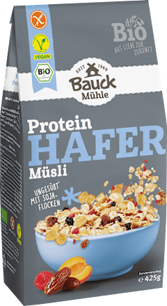 Müsli Hafer Protein glutenfrei BauckHOF