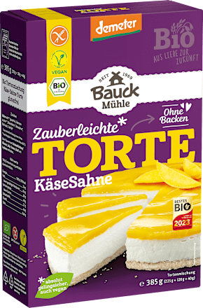 Backmischung KäseSahne Torte, glutenfrei Bauck Mühle