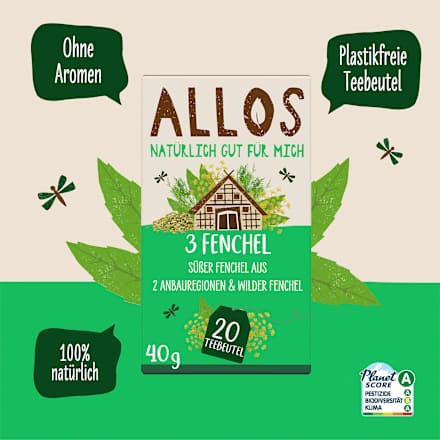 Kräutertee 3 Fenchel ALLOS