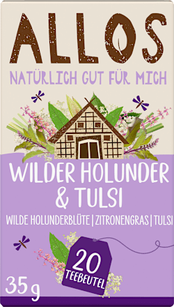 Früchtetee Holunder & Tulsi ALLOS