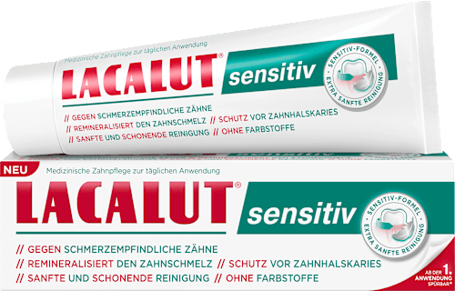 Zahnpasta sensitiv  Lacalut