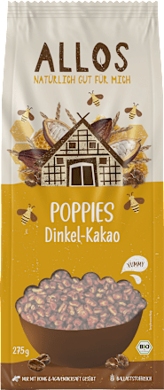 Müsli, Poppies Dinkel-Kakao ALLOS