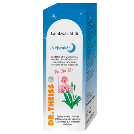 Lándzsás útifű Jó éjszakát folyékony étrend-kiegészítő DR.THEISS