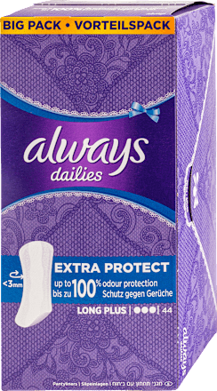 dailies Extra protect dnevni ulošci long plus always