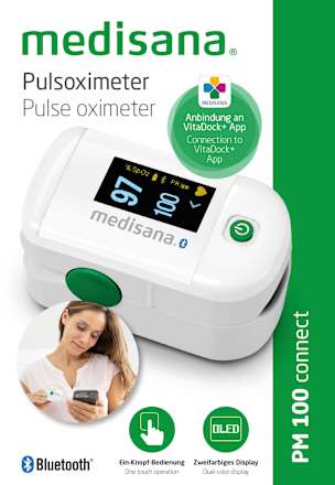 Pulsoximeter PM 100 connect medisana