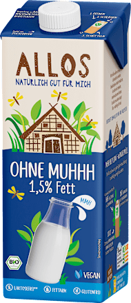 Pflanzendrink, Ohne Muhhh 1,5% Fett ALLOS