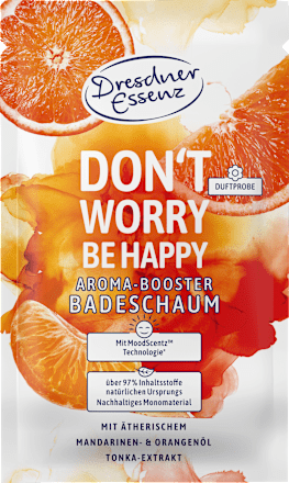Schaumbad Don't Worry Be Happy Dresdner Essenz