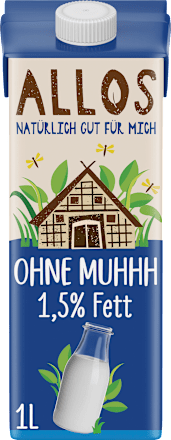 Pflanzendrink, Ohne Muhhh 1,5% Fett ALLOS