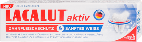 Pasta za zube aktiv – Gum Protection & Gentle White  LACALUT