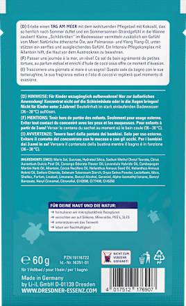 Badesalz Tag am Meer Dresdner Essenz