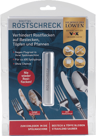 Spülmaschinenreiniger Aluminium ROKITTA'S ROSTSCHRECK