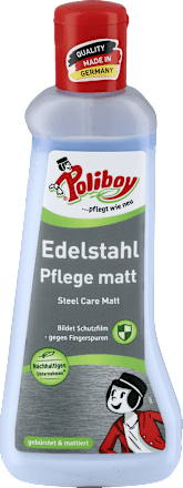 Mleczko do pielęgnacji stali nierdzewnej matowej Poliboy