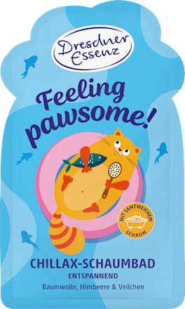 Schaumbad Feeling pawsome Dresdner Essenz