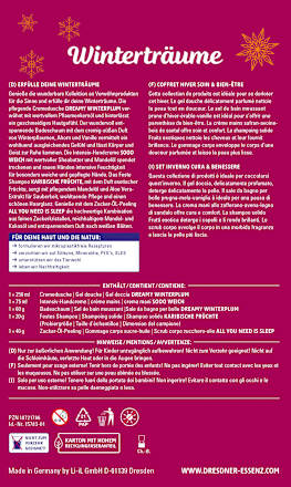 Geschenkset Winterträume 5tlg Dresdner Essenz