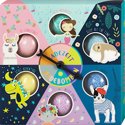 Badebomben Geschenkset Badezeit accentra