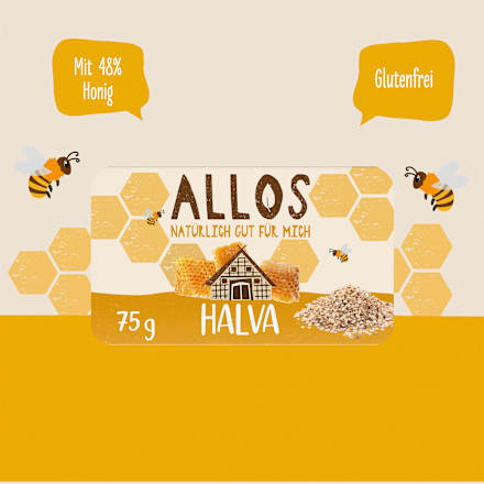 Halva aus Sesam und Honig ALLOS