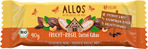 Fruchtriegel Dattel-Kakao ALLOS