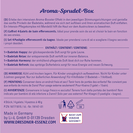 Badezusatz mit Aroma-Booster Effekt Dresdner Essenz