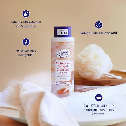 Schaumbad Winter Cream Delight Dresdner Essenz