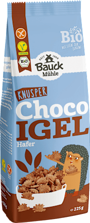 Müsli, Knusper Choco Igel Hafer, glutenfrei Bauck Mühle