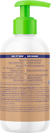 Kinder Duschgel 3in1 Orange-Vanille-Duft  Dresdner Essenz Dreckspatz