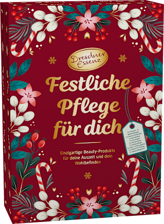 Adventskalender 2024, Festliche Pflege für dich Dresdner Essenz