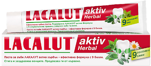 Паста за зъби Herbal LACALUT
