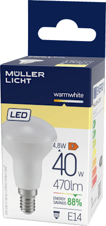 LED Reflektor R50 40W E14 470lm Müller Licht