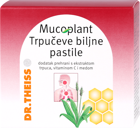 Mucoplant Trpučeve biljne pastile  DR.THEISS