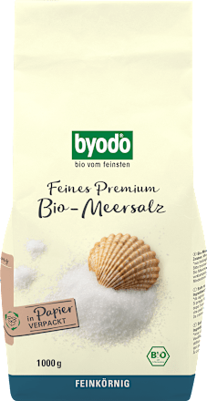 Bio morska sol, nejodirana byodo