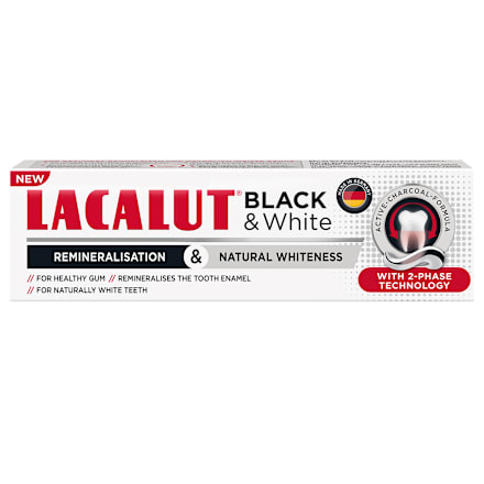 Fogkrém Black&White  Lacalut