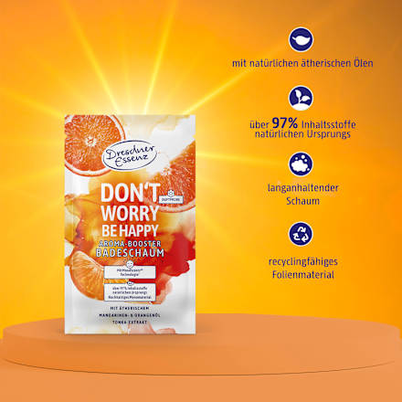 Schaumbad Don't Worry Be Happy Dresdner Essenz