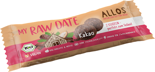 My Raw Date Kakao, vegan ALLOS