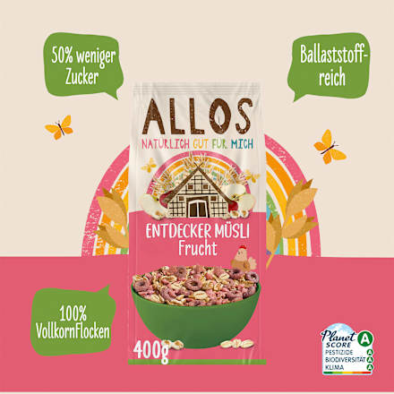 Müsli Entdecker Frucht ALLOS