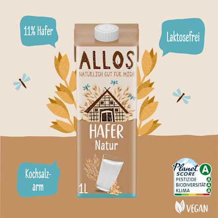 Haferdrink Natur ALLOS